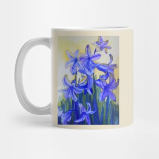 Bluebells watercolour painting Mug